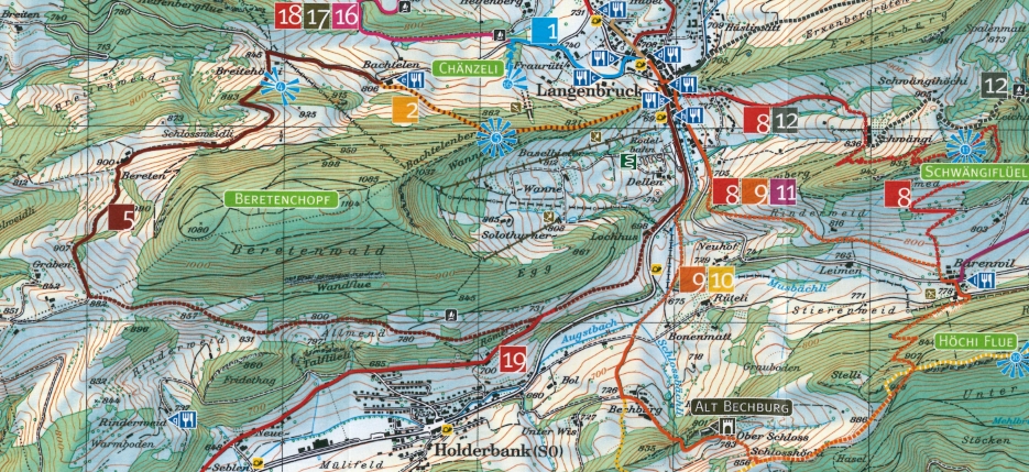 gratis rundwanderungskarte jura rundwanderungen jura